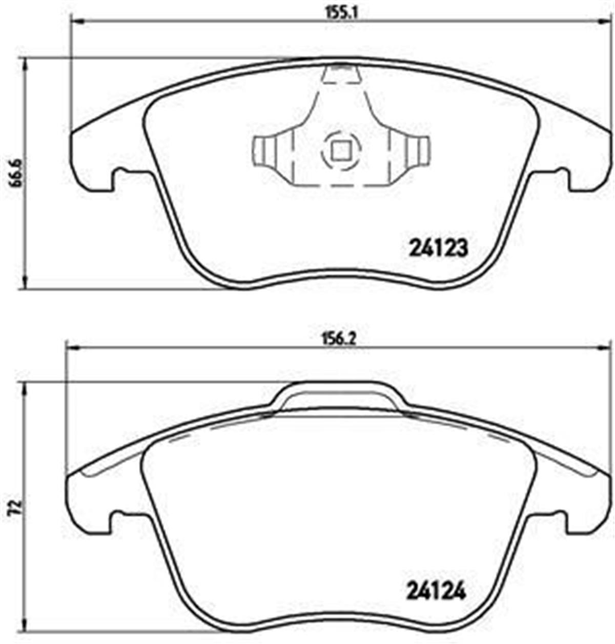 Range Rover Evoque (12-18) Ön Fren Balatası Me6g9j2k021ab-30793941-Lr02730