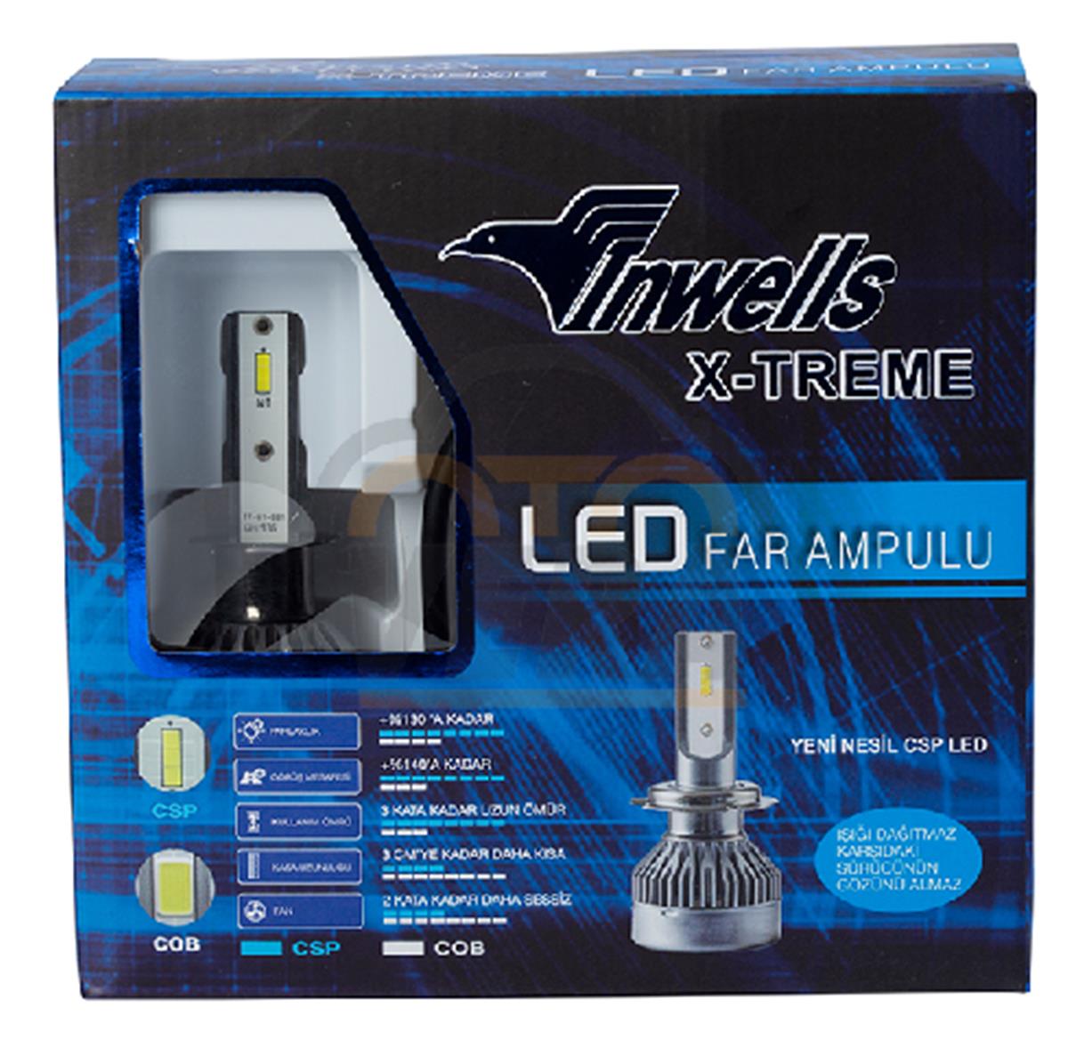 Ledli Zenon Far Ampulü H11 6000K