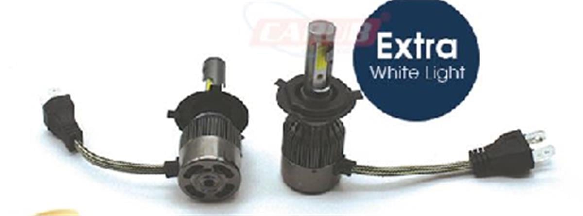 Ledli Zenon Far Ampulü Turbo 12V C.O.B H4