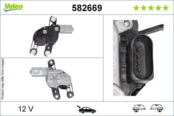 Seat Leon III Tarraco Arka Silecek Motoru VALEO