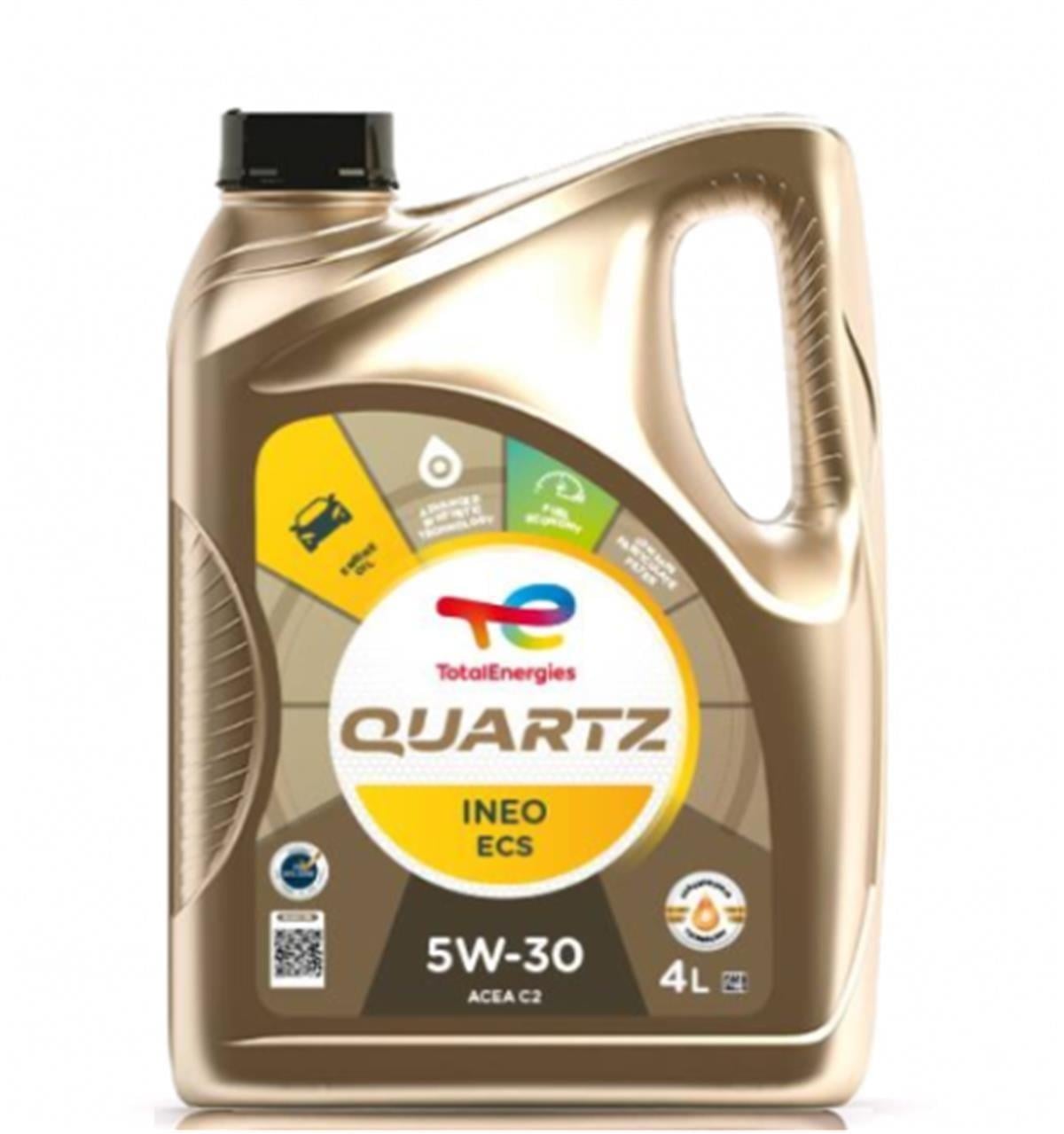 Total Motor Yağı 5W-30 Ineo Ecs Total 4Lt