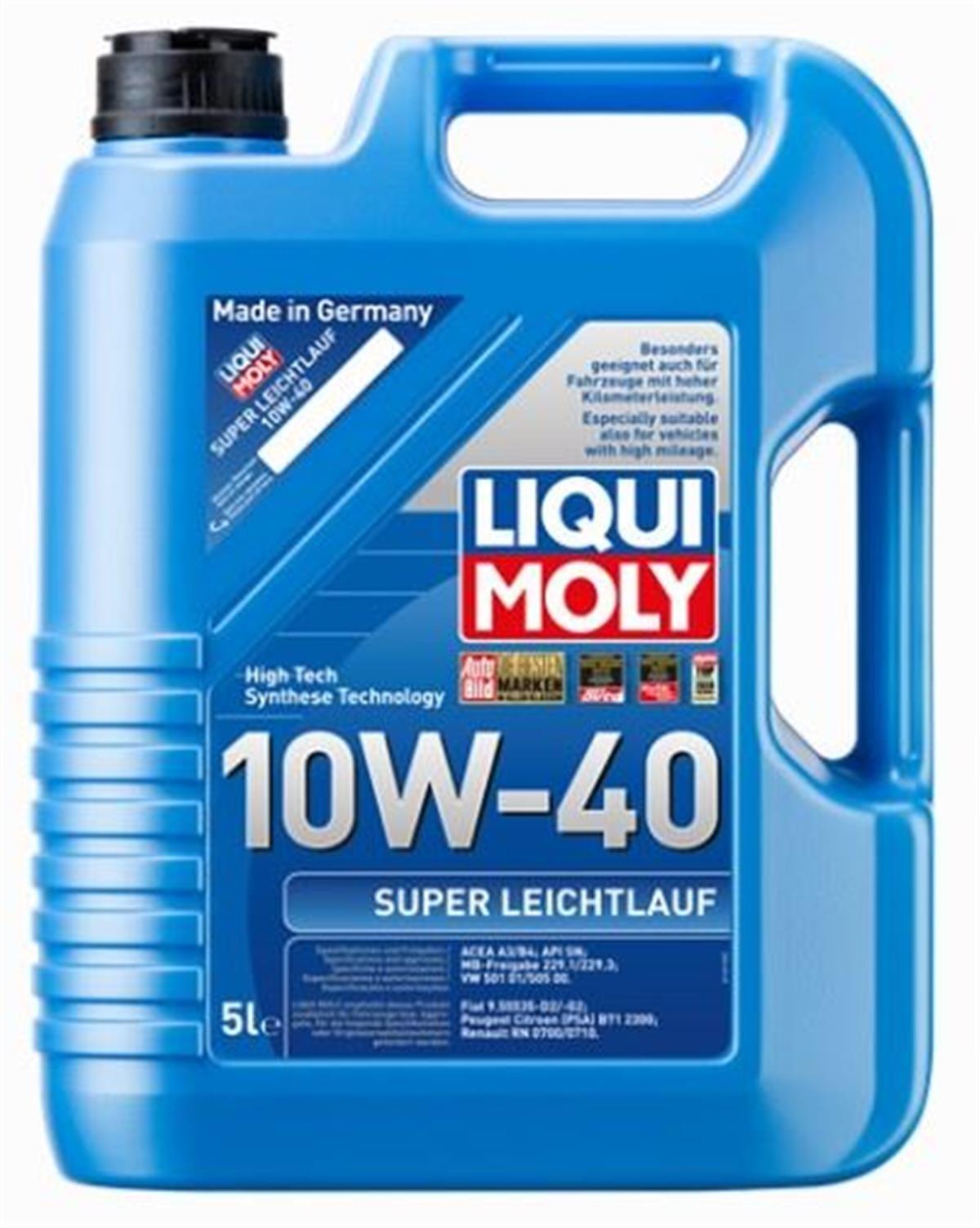 Lıquımoly Motor Yağı 10W-40 Super Leıchtlauf 5Litre
