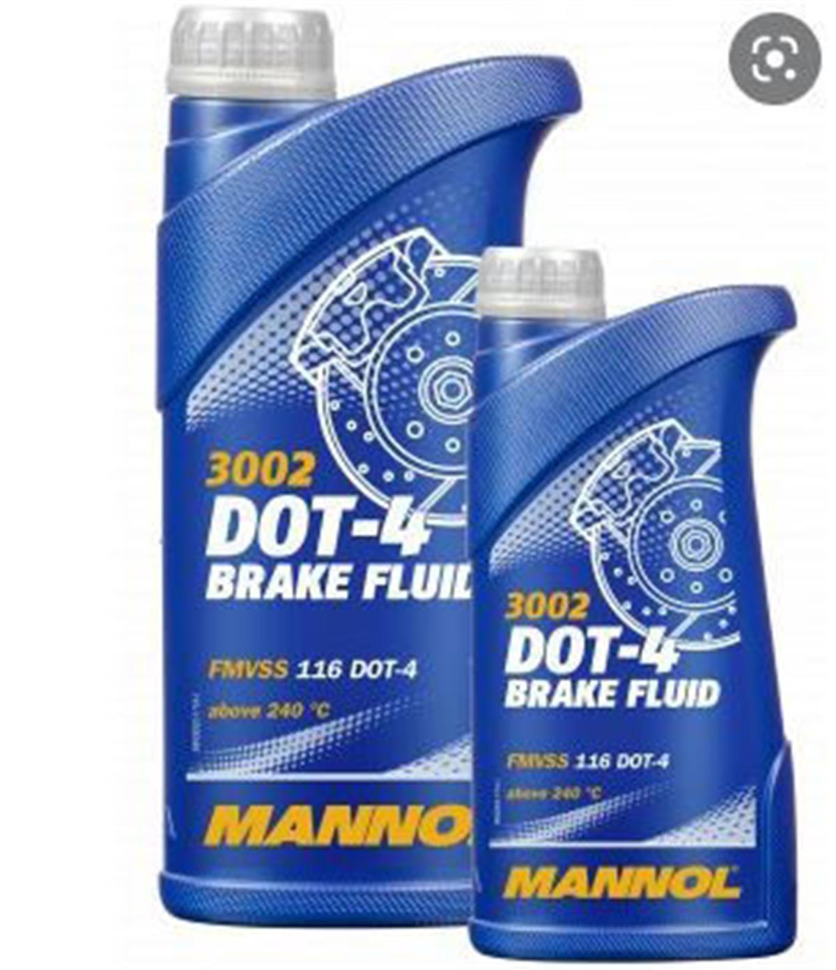 Hidrolik Fren Yağı Manol Dot4