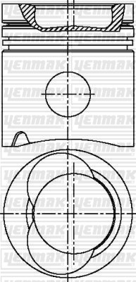 MAN NEOPLAN D 2866 F Piston Segman Q128.0MM STD YENMAK