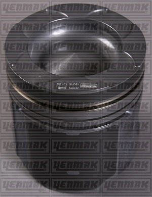 MAN D 2876 LF Piston Segman Q128.0mm STD Euro 2 YENMAK