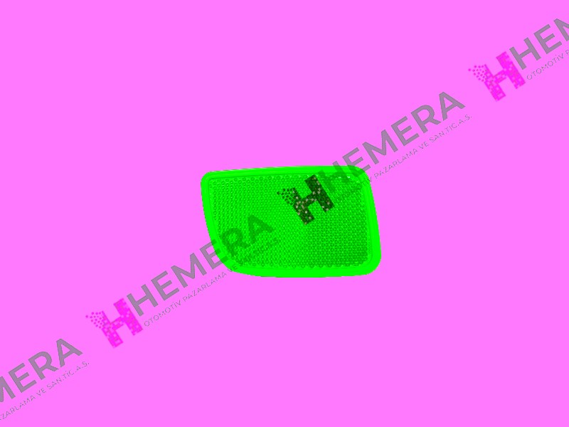 Renault Master Arka Sol Tampon Reflektörü PULO