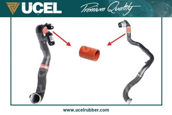 Renault Master 3 Turbo Borusu Küçük Silikon 2.3 dCi UCEL
