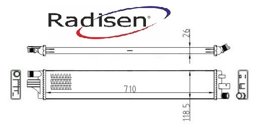 Renault Master 3 Su Radyatörü RADISEN