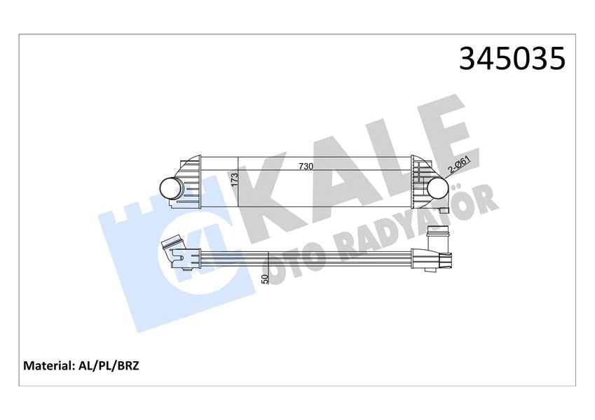 Renault Master 3 Opel Movano B Turbo Radyatörü KALE-RADYATOR
