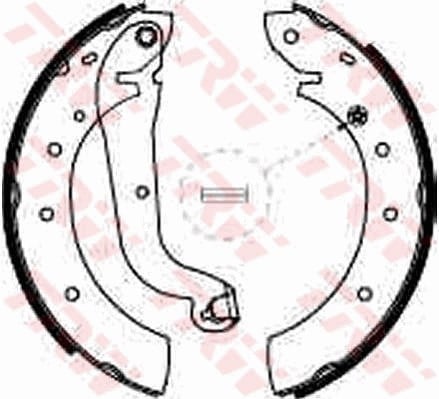 Ford Maverick Nissan Serena Terrano Vanette Arka Aks Pabuçlu Balata Kiti TRW