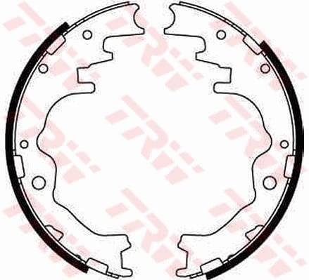 Mazda B-Serie Arka Aks Pabuçlu Balata Kiti TRW