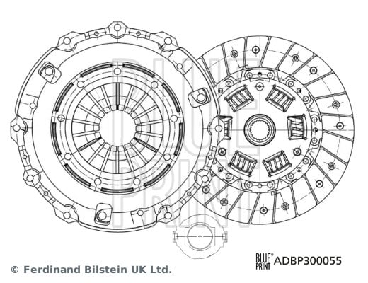Mazda Atenza II Mazda6 II Debriyaj Seti BLUEPRINT