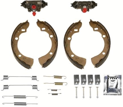 Mazda 323 II Arka Aks Pabuçlu Balata Seti TRW