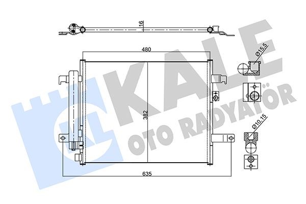 Mazda MX-5 Kondenser KALE-RADYATOR
