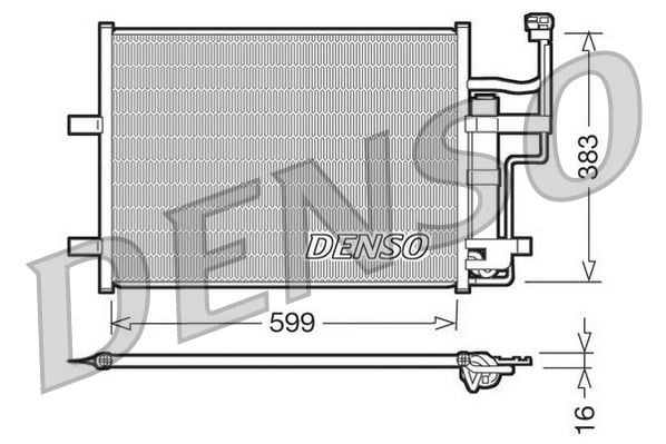 Mazda 3 Klima Radyatörü DENSO