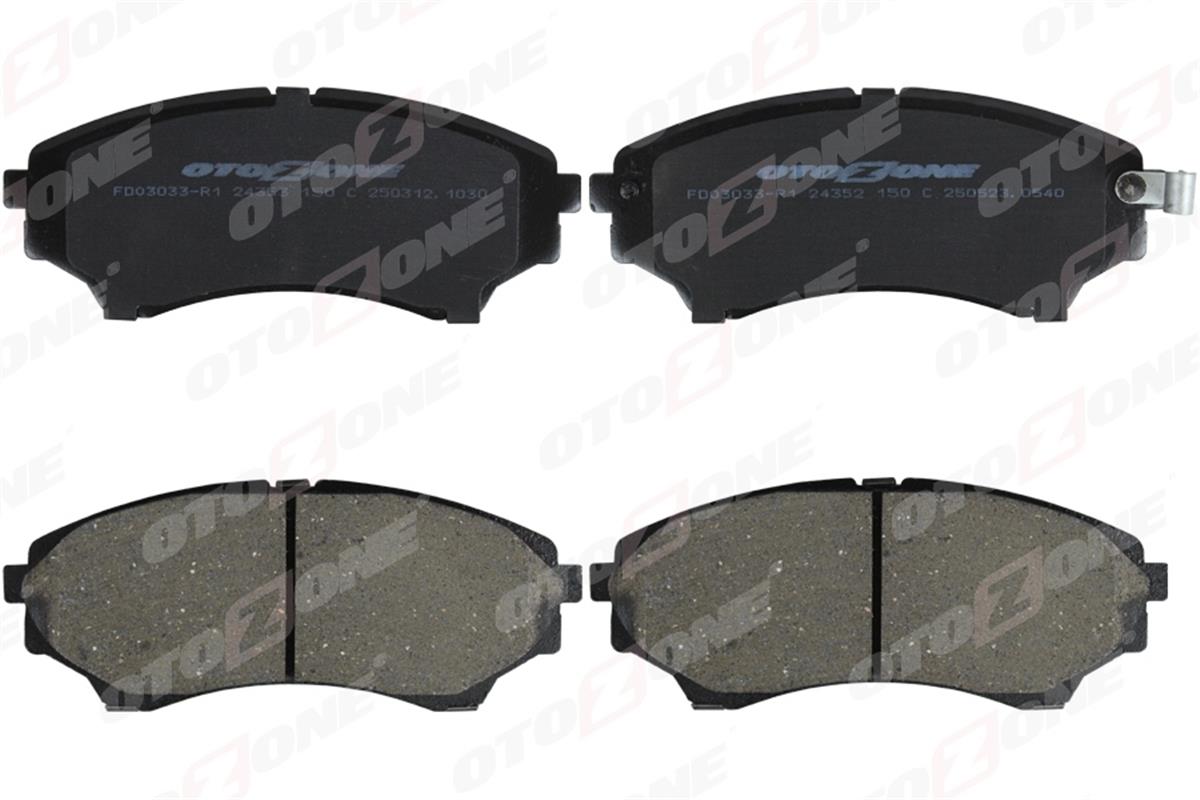 Mazda 4 B2500 Ranger (2002-2012) Ön Fren Balatası Umy13328za-3M352001aa-Wva24353