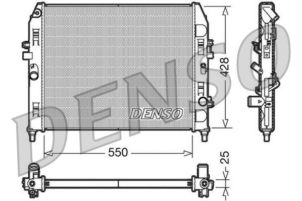 Mazda MX-5 III NC Motor Su Radyatörü DENSO