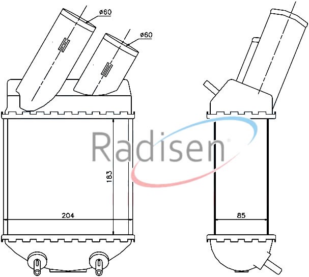 Renault Megane I Intercooler RADISEN