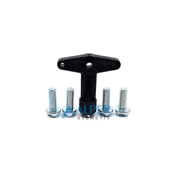 Renault Megane 2 Jant Kapak Anahtar Seti ALPER 7700422600