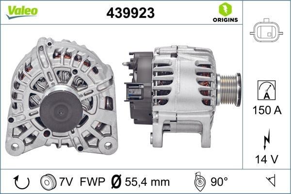 Renault Nissan Alternatör [14V 150A 1.2TCe 1.3TCe 1.6dCi] VALEO