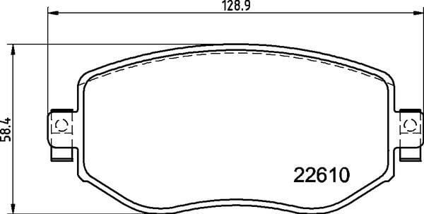 Renault Megane IV Ön Fren Balatası BREMBO