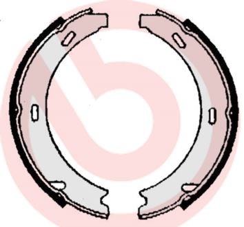 Mercedes W124 Arka Park Fren Balatası BREMBO