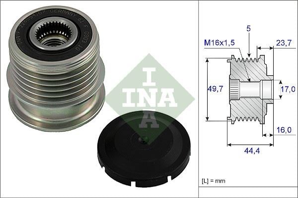 Mercedes A-Class W168 Alternatör Kasnağı INA
