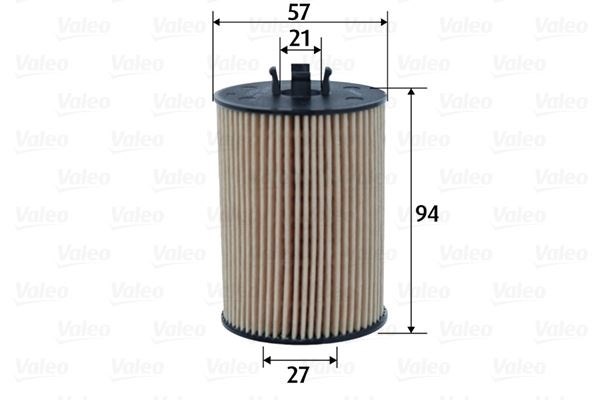 Mercedes M266 W168 W414 Yağ Filtresi VALEO