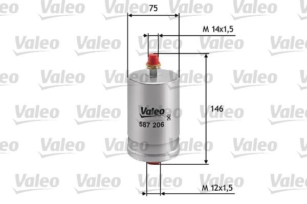 Mercedes W201 Yakıt Filtresi VALEO