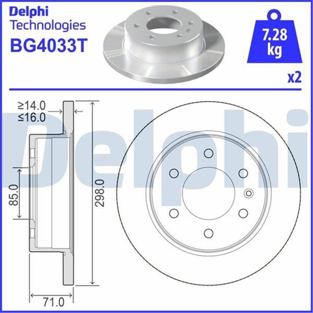 Mercedes Sprinter Vw Crafter Arka Fren Diski A9064230012-2E0615601a
