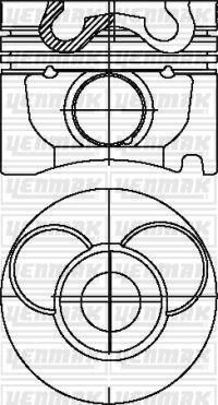 Mercedes Sprinter Piston Segman 0.50 YENMAK
