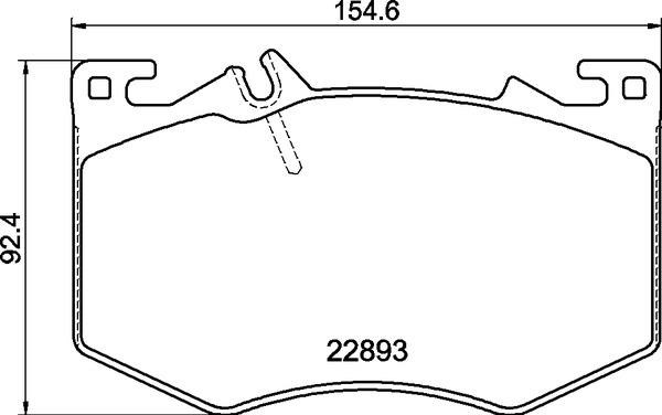 Mercedes A-Class W177 Fren Balata Takımı BREMBO