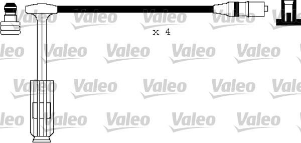 Mercedes M111 C-Class W202 S202 Ateşleme Kablosu Seti VALEO