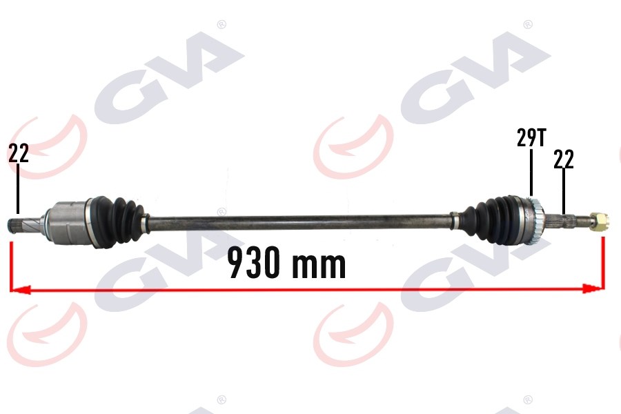 Opel Meriva A Komple Sağ Aks GVA