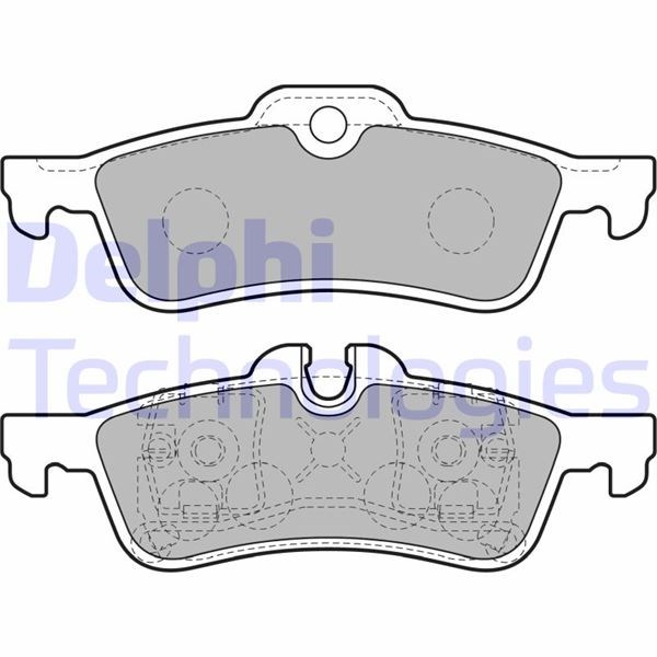 Mini R50 R52 R53 Arka Fren Balatası DELPHI