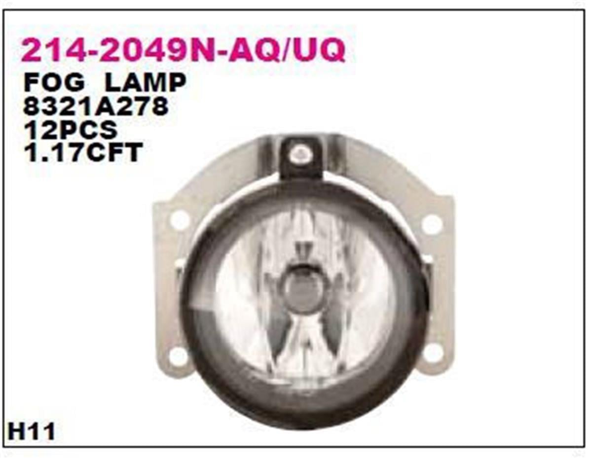 Mitsubishi L200 (Ka, Kb) Sis Farı Depo (2010-2014 Dizel) 8321A234