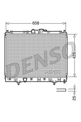 Mitsubishi Pajero Pinin Motor Su Radyatörü DENSO