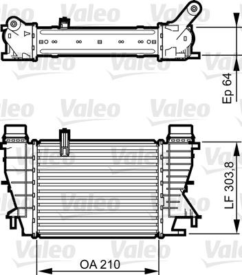 Renault Modus Grand Modus Turbo Radyatörü Intercooler