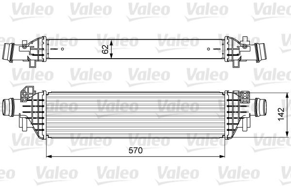 Opel Mokka Turbo Radyatörü Intercooler VALEO