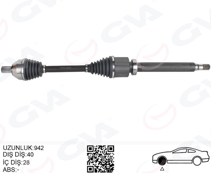 Ford Mondeo IV 2.0 TDCI 07>14 Ön Aks Komple Sağ GVA