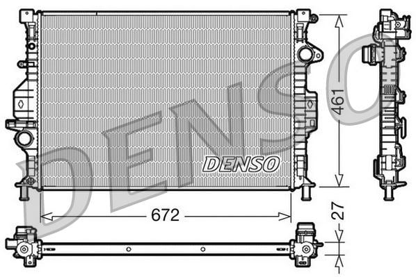 Ford Mondeo / S-Max / Galaxy / Volvo S60 / S80 / XC60 / XC70 Otomatik... DENSO