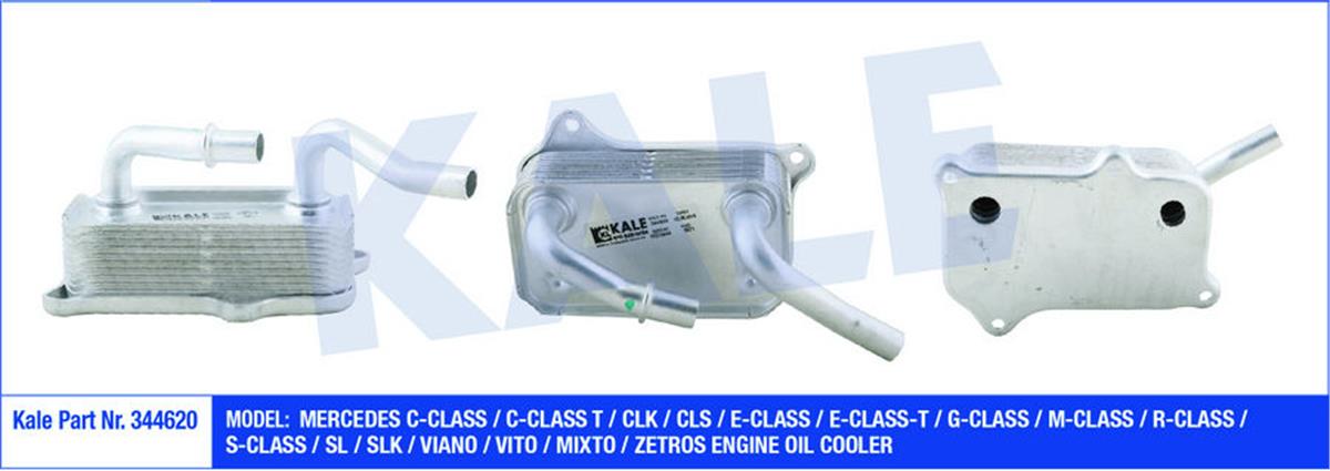 Motor Yağ Soğutucu C-Clk-Cls-E-G-M-R-Class-S-Class-Sl-Slk-Vıan Montaj Aparatlı