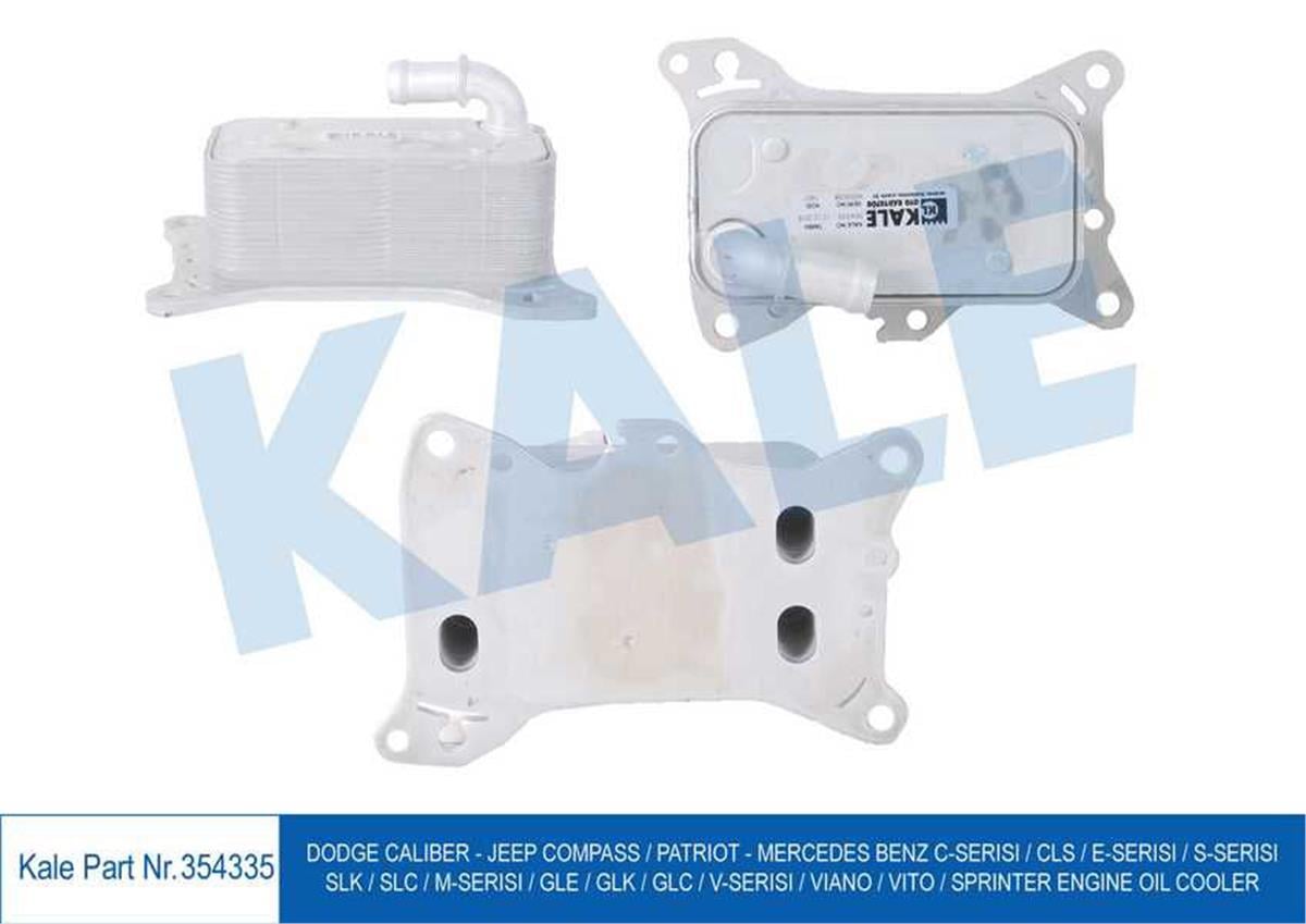 Motor Yağ Soğutucu C-Cls-E-S-Slk-Slc-M-Gle-Glk-Glc-V-Vıano-Vıto-Sprınter-Dodge C
