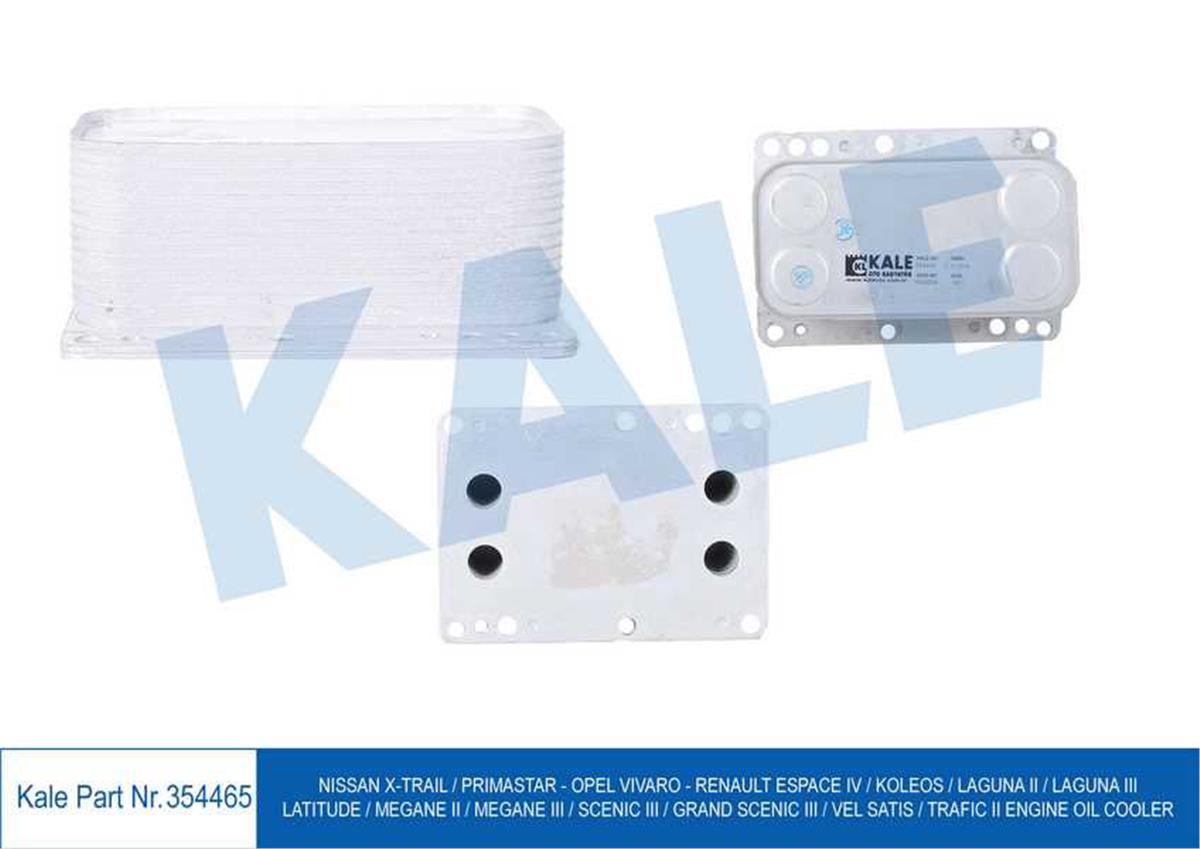 Motor Yağ Soğutucu Espace Iv-Koleos-Laguna Iı-Iıı-Latıtude-Megane 2-Iıı-Trafiç