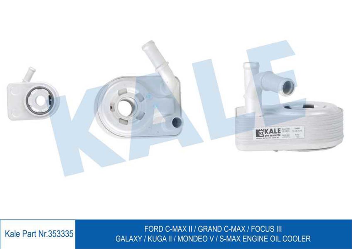 Motor Yağ Soğutucu Ford C-Max Iı-Grand C-Max-Focus 3-Galaxy-Kuga Iı-Mondeo V-S