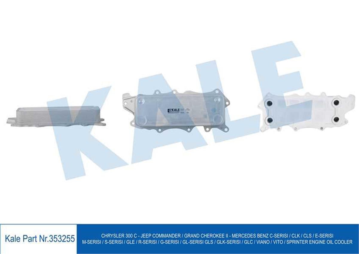 Motor Yağ Soğutucu Mercedes-C-Clk-Cls-E-M-S-Gle-R-G-Gl-Gls-Glk-Glc-Vıano-Vıto-Sp