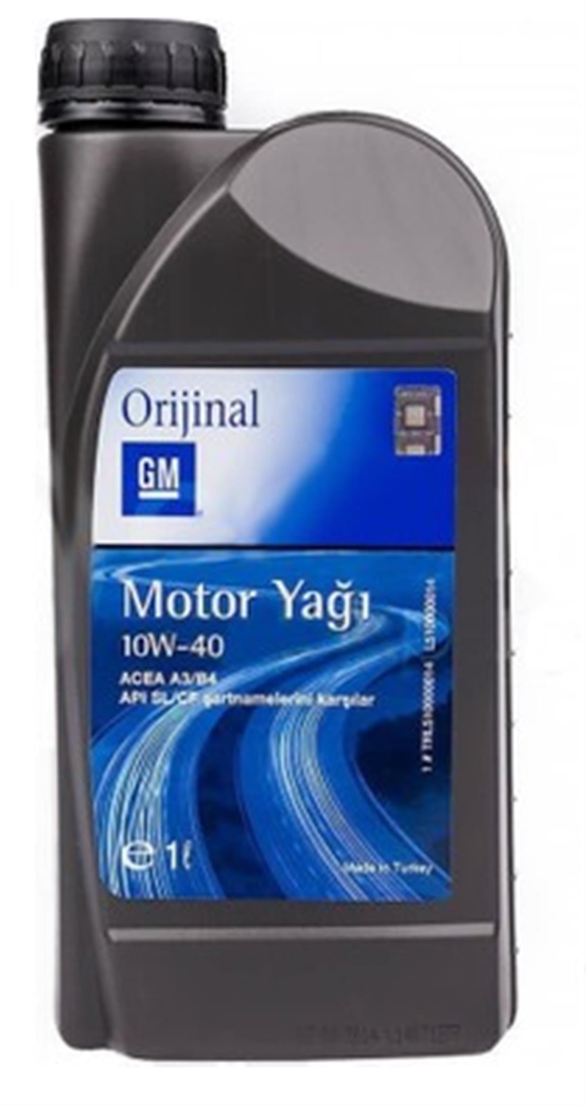 Motor Yagı 10W-40                                      1Lt