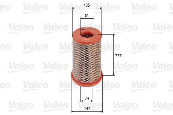 Nissan Navara Hava Filtresi VALEO