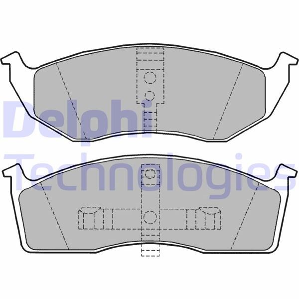 Chrysler Neon Ön Fren Balatası DELPHI
