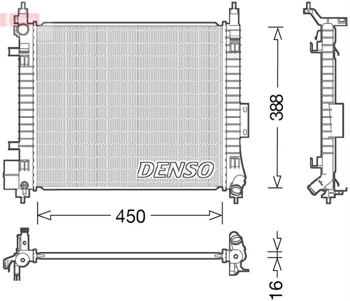 Nissan Note E12 Motor Su Radyatörü DENSO